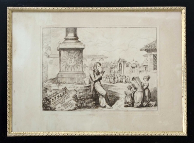 Bartolomeo Pinelli(1781-1835) - Frontespizio dei costumi di Roma