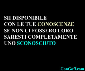 conoscenze